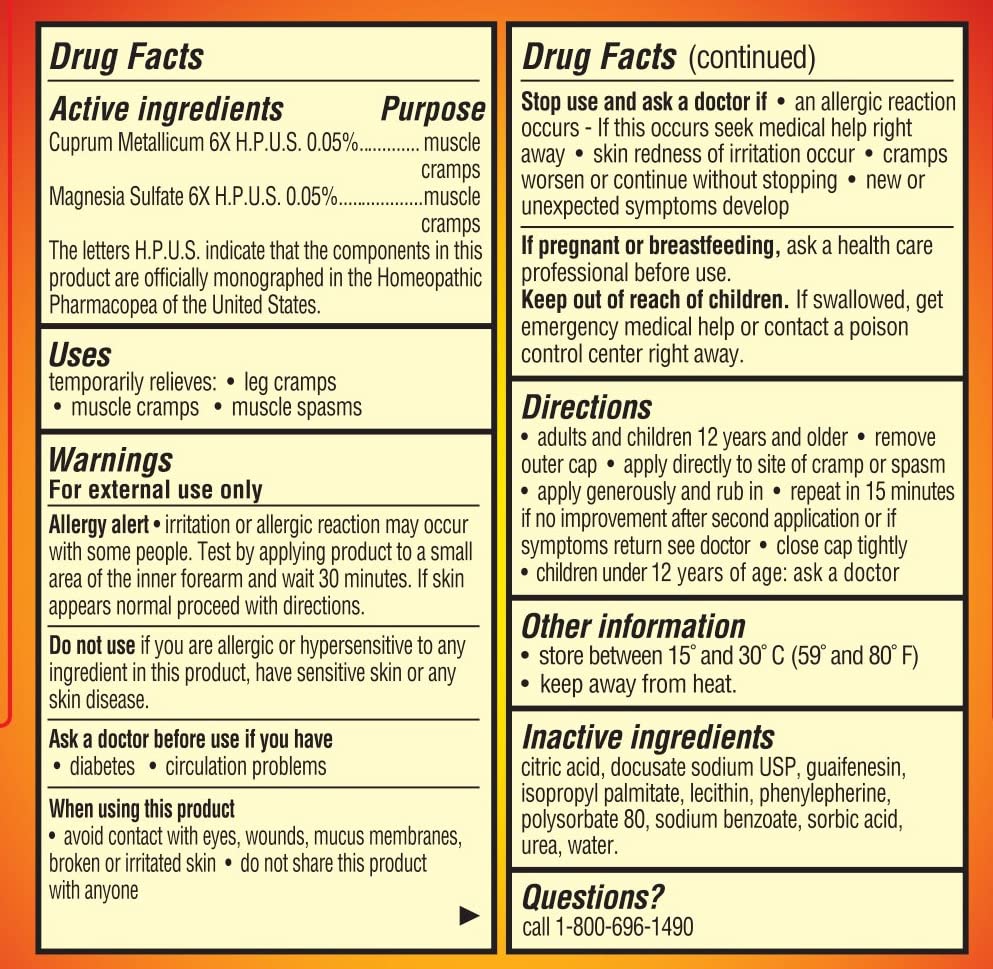 Cramp 911 ROLL-ON - 4.5 ml