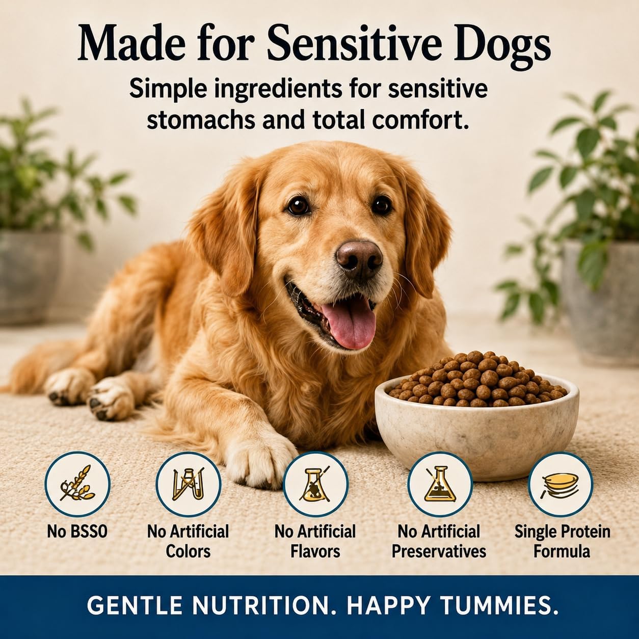 Canine Caviar - Open Range: Water Buffalo & Chickpea Alkaline Dry Dog Food, Limited Ingredients, Gluten-Free, Based on Science & Research, Veterinary Alternative Diet (22 Pound Bag)