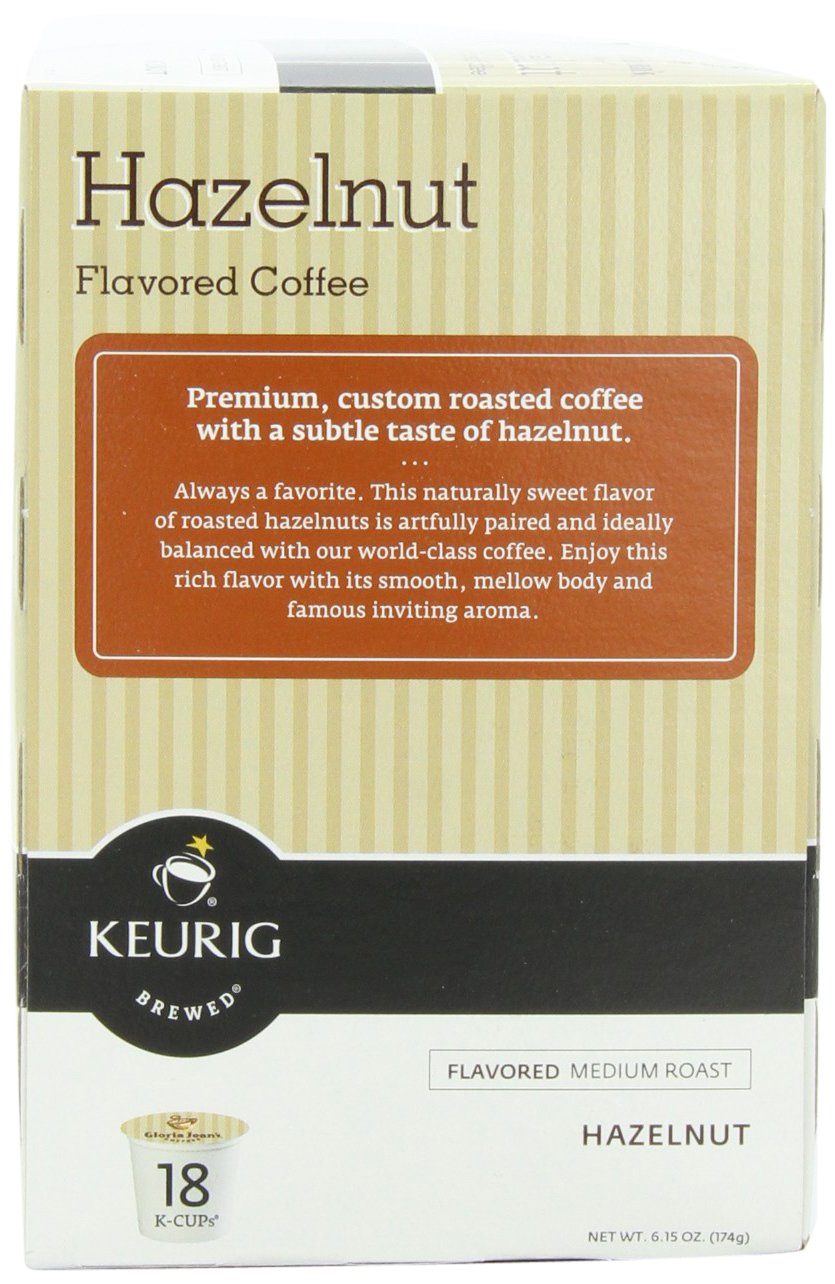 Gloria Jean's Coffees Butter Toffee, Single-Serve Keurig K-Cup Pods, Flavored Medium Roast Coffee, 24 Count (Pack of 1)