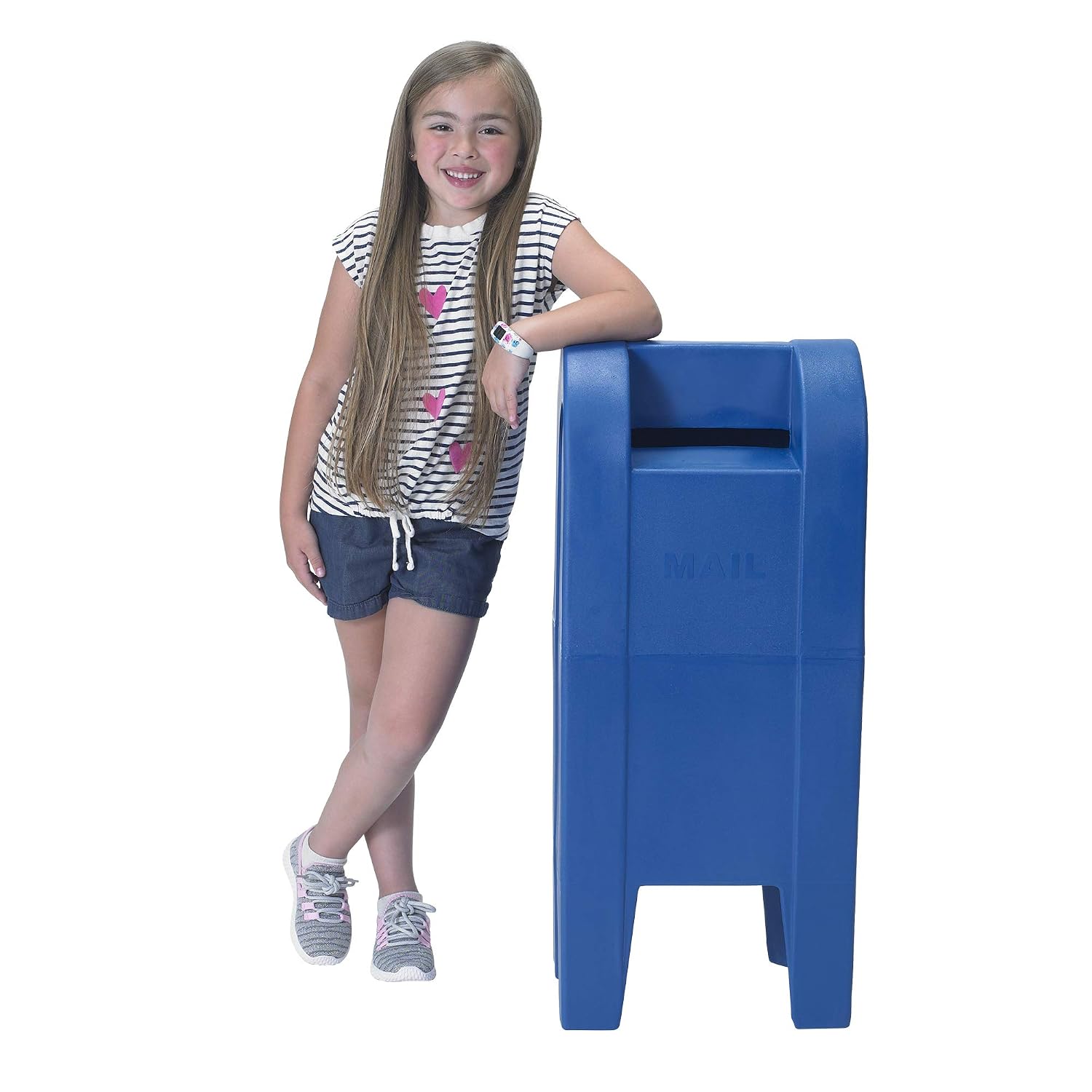 Children’s Factory Post Mailbox for Outside, Kids Playhouse Accessories, Classroom, Daycare, Playground, Pretend Play