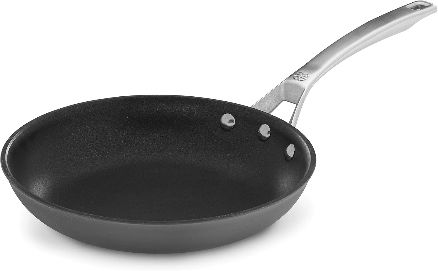Calphalon Signature Hard-Anodized Nonstick Wok, 12", Flat-Bottom, Oven-Safe, PFOA-Free, Black