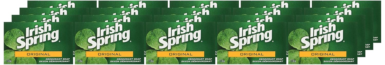 Irish Spring bar Soap (20/4 Oz Net Wt Oz), Original, 74 Ounce (Pack of 1)