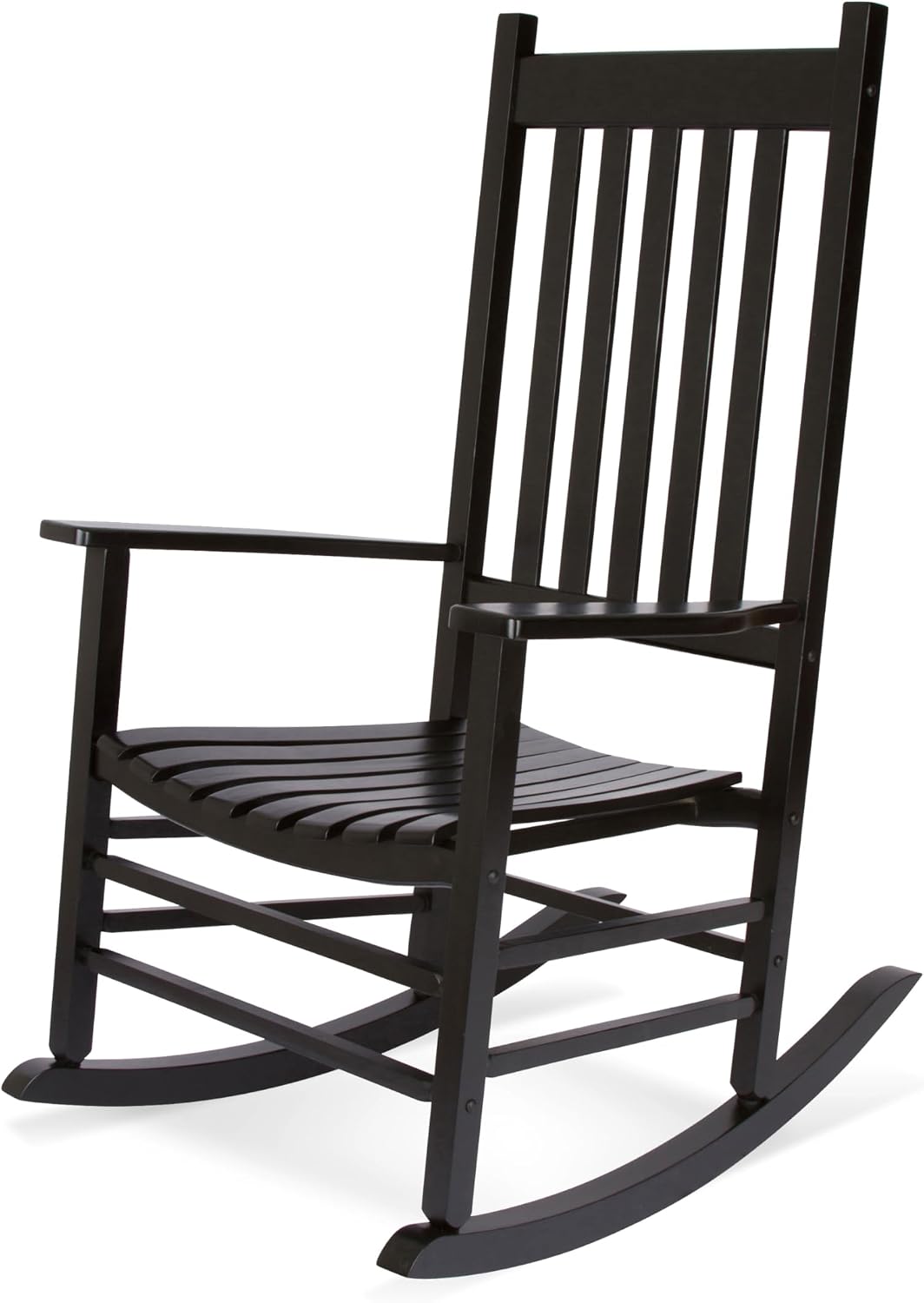 Shine Company 4332WT Vermont Porch Rocker, White (2nd Gen)