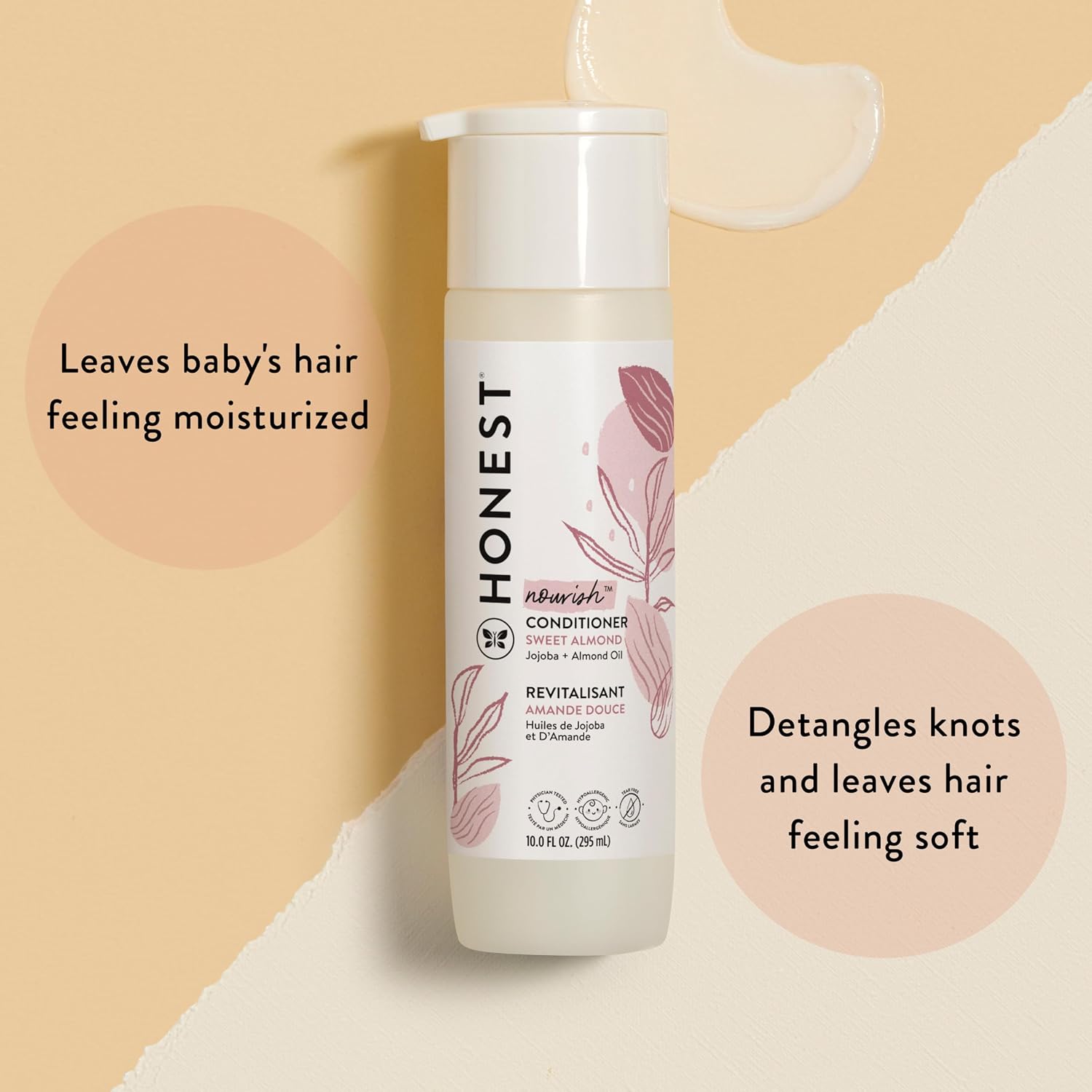 The Honest Company Shampoo, Body Wash, Conditioner, Lavender Calm, 20 fl oz