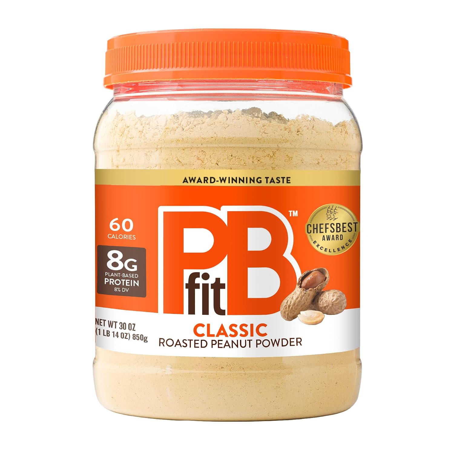 PBfit Cocoa Peanut Butter Powder 30 Oz, Peanut Spread with 6g Protein
