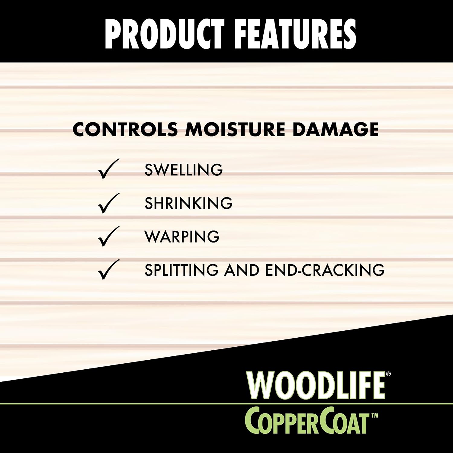 Rust-Oleum WOODLIFE 902 Wolman Classic Clear Wood Preservative-Above Ground, Quart, 0.95 Liters | Protects Against Rot & Decay, Above Ground Wood Protection, Clear Preservative Formula, Quart