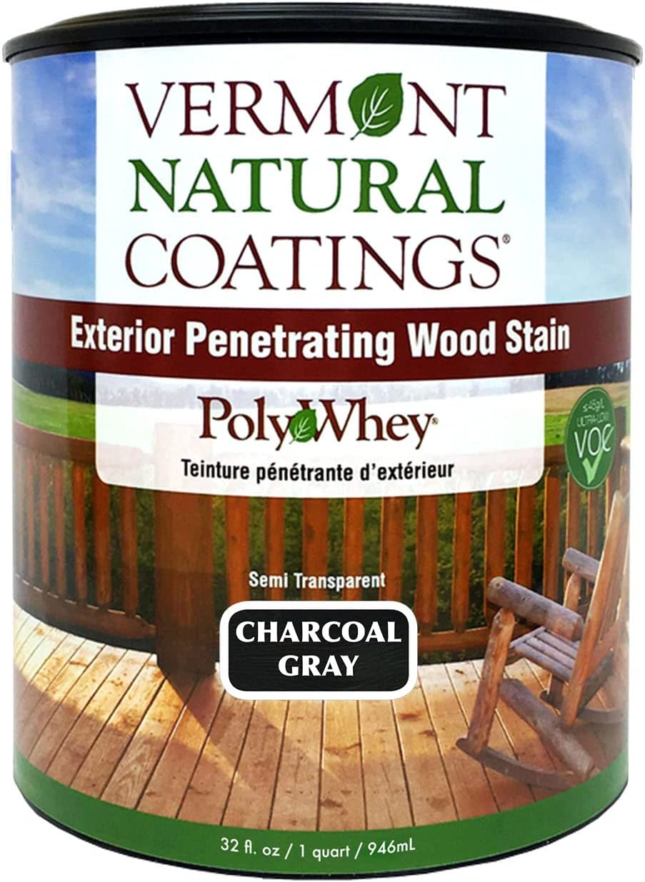 Vermont Natural Coatings PolyWhey Exterior Penetrating Stain - Lakeside Cedar - Gallon