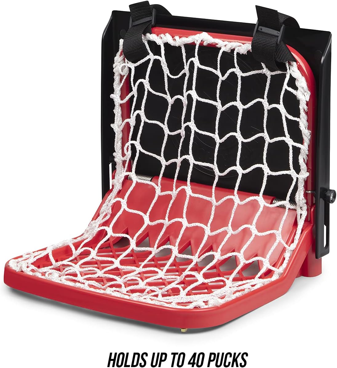 Better Hockey Extreme Hockey Puck Catcher – Premium Mini Net for Passing & Shooting Practice – Spring-Loaded, Collapsible