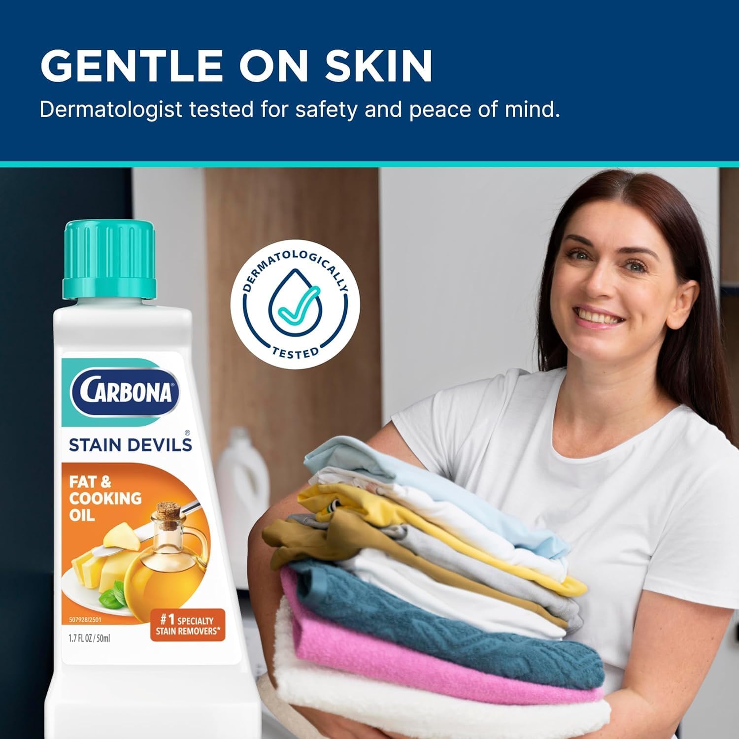 Carbona Liquid Stain Devil Food Clean Up Combo Set | Spot Stain Remover for Clothes