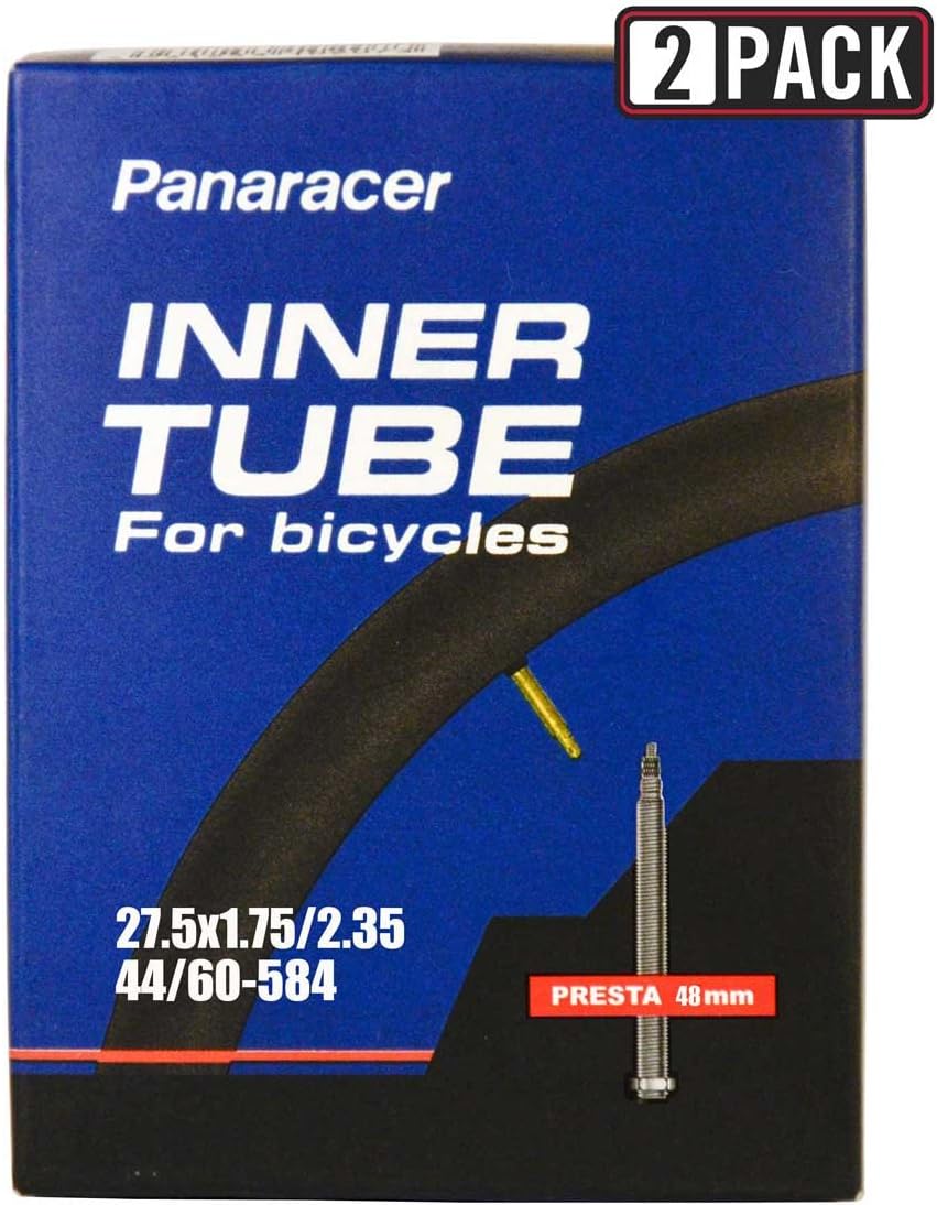 Panaracer Bicycle Tubes Presta Valve in Singles and Pairs