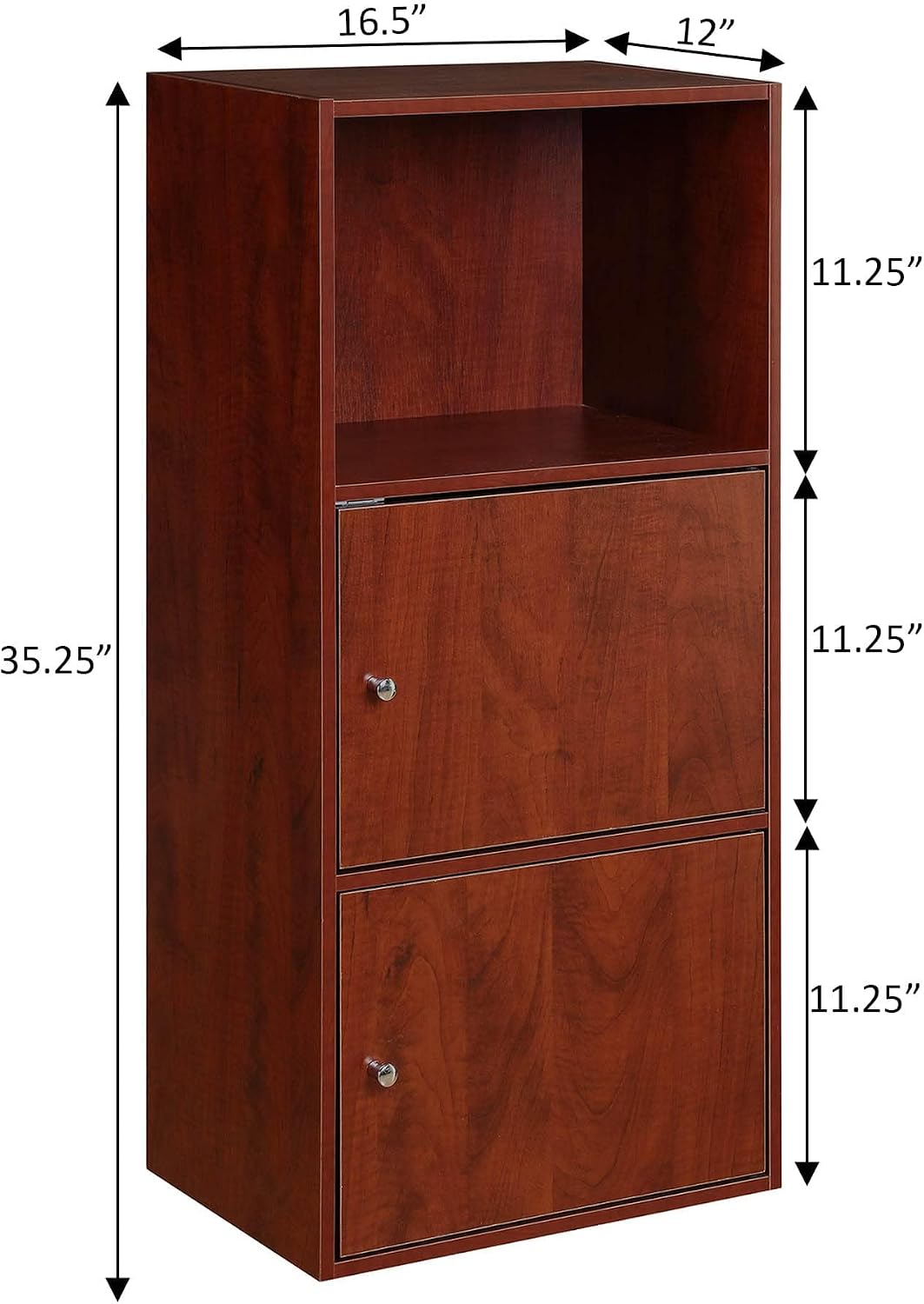 Convenience Concepts Xtra Storage 2 Door Cabinet, White (151187W)
