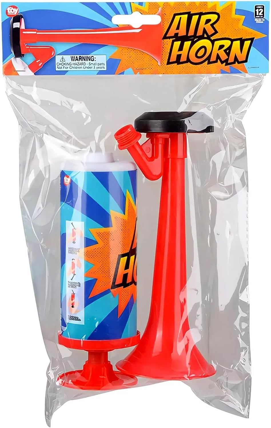 Super Blast Hand Pump Air Horn - Never Runs Out