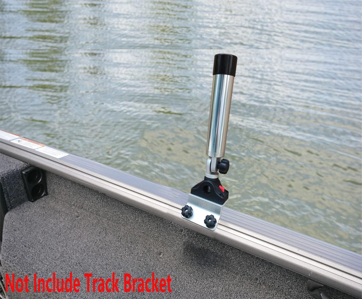 Brocraft Aluminum Heavy Duty Rocket Launcher Rod Holder / Boat Aluminum Rocket Launcher Rod Holder