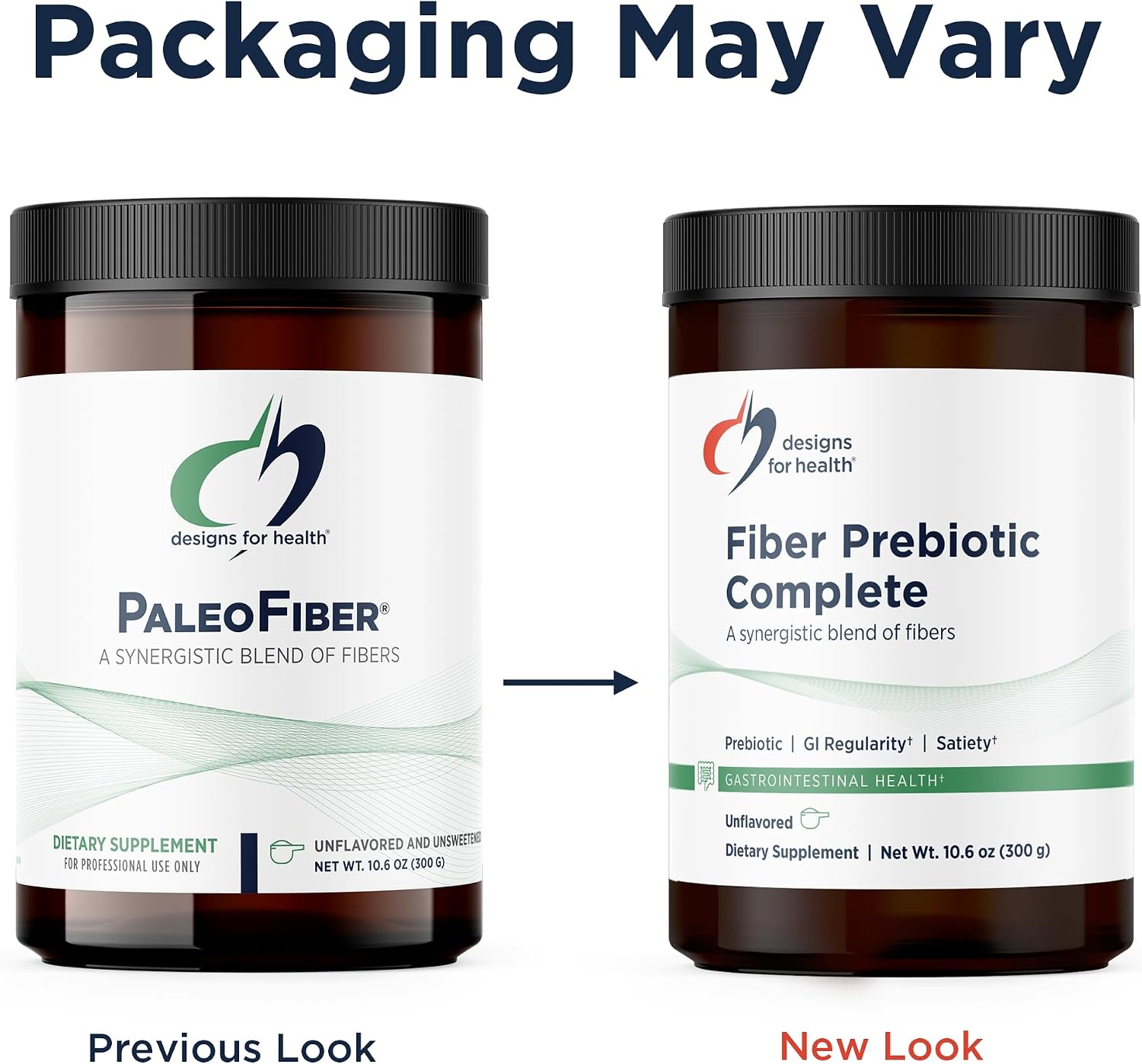 Designs for Health Fiber Prebiotic Complete - 12 Digestive Fiber Blend Powder Supplement w/Psyllium Husk, Flax + Apple Pectin - Prebiotic Gut Support