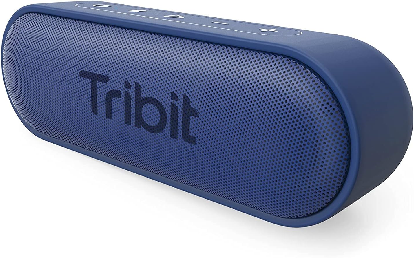 Tribit XSound Go Portable Bluetooth Speaker, 16W, 24H Playtime, Black | IPX7 Waterproof, Custom EQ, XBass, BT5.3, Wireless, Loud Sound, TWS Pairing, Type-C, Outdoor, Home, Travel, Beach, Shower