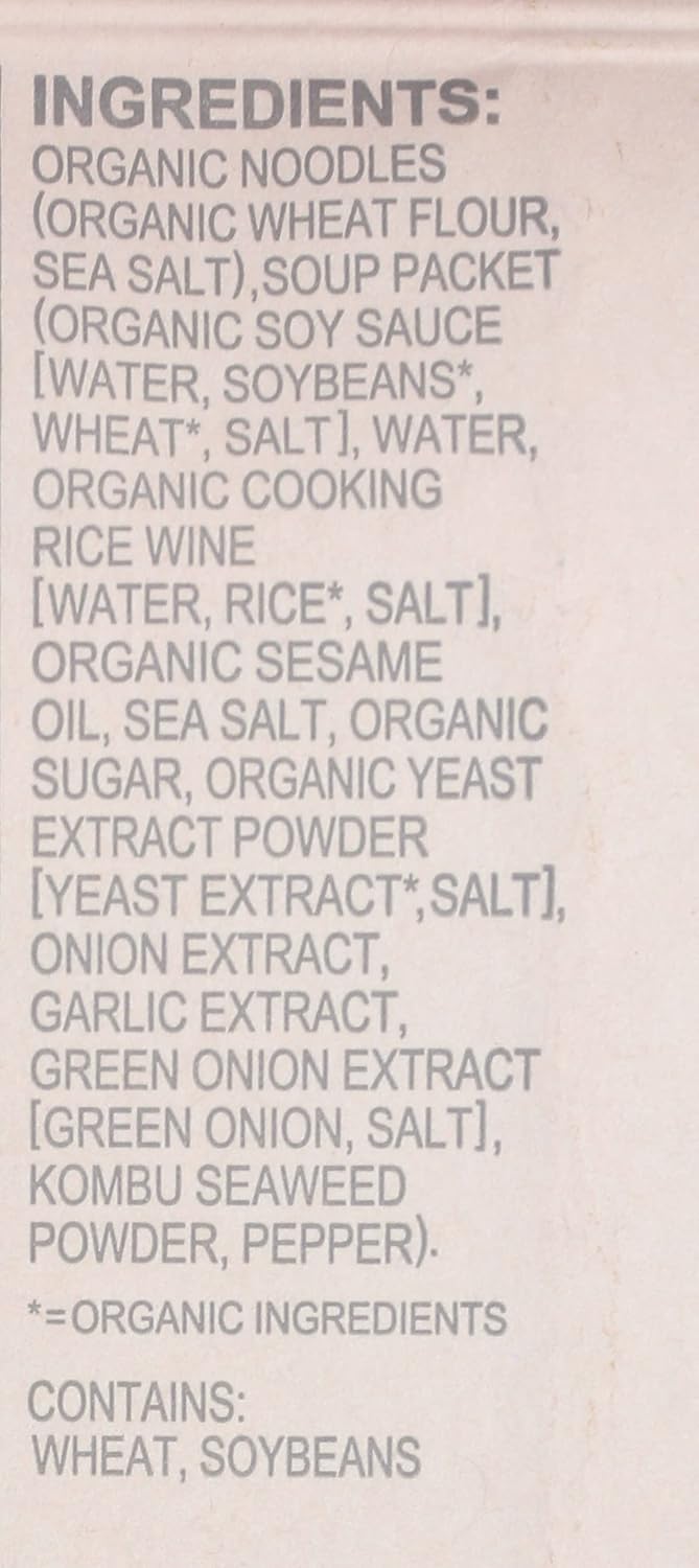 Muso From Japan - Organic Ramen, Shoyu - Vegan Friendly, USDA Certified Organic - 3.8 Oz (Pack of 10)