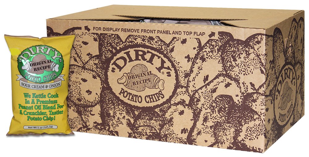 Dirty Chips Jalapeno Heat, 2-Ounce (Pack of 25)