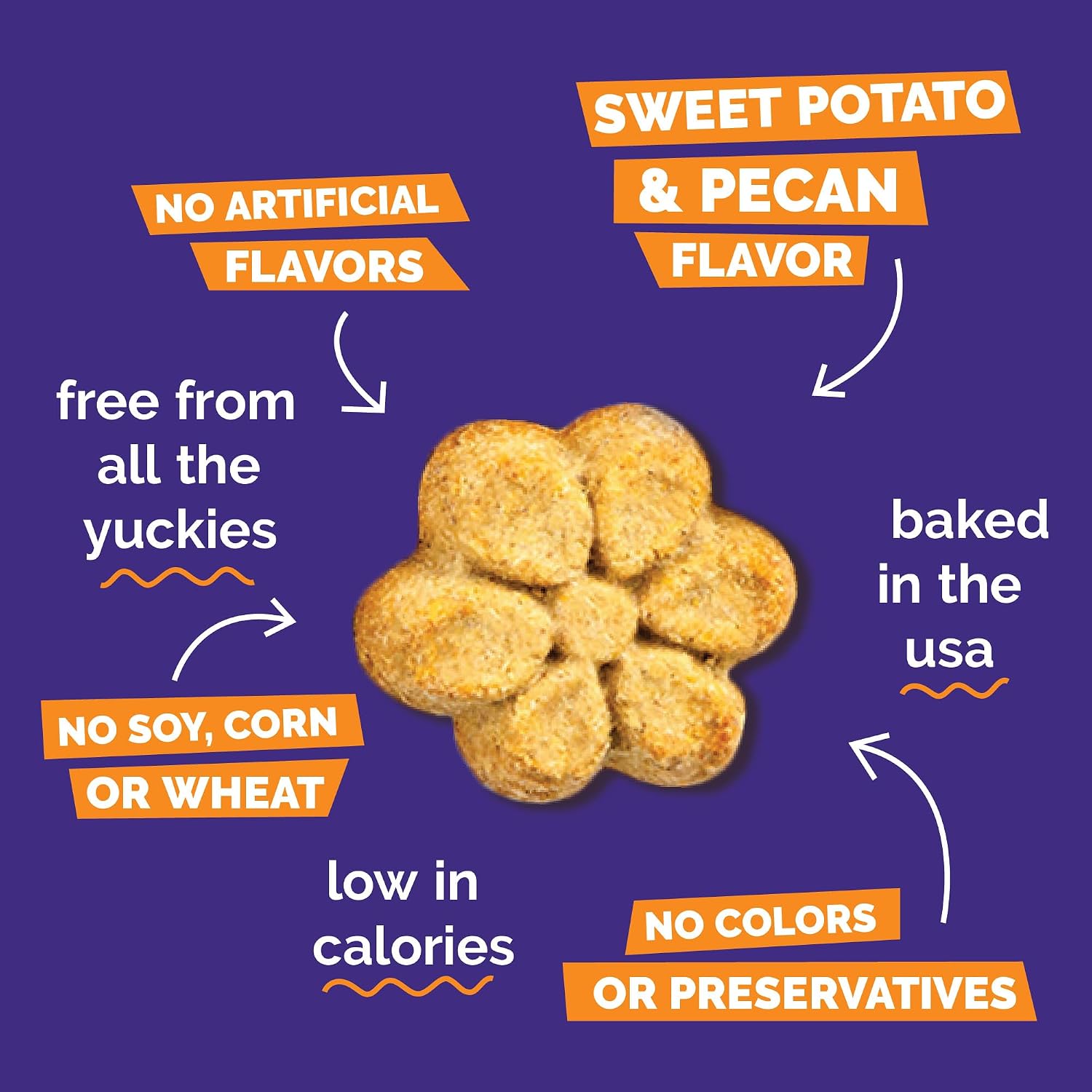 Fruitables Baked Dog Treats, Low Calorie Treats, Pumpkin & Banana, 7oz | Healthy Dog Treats, Training Treats, Crunchy Dog Biscuits, Limited Ingredient Recipe, Healthy Puppy Snacks, Made in USA