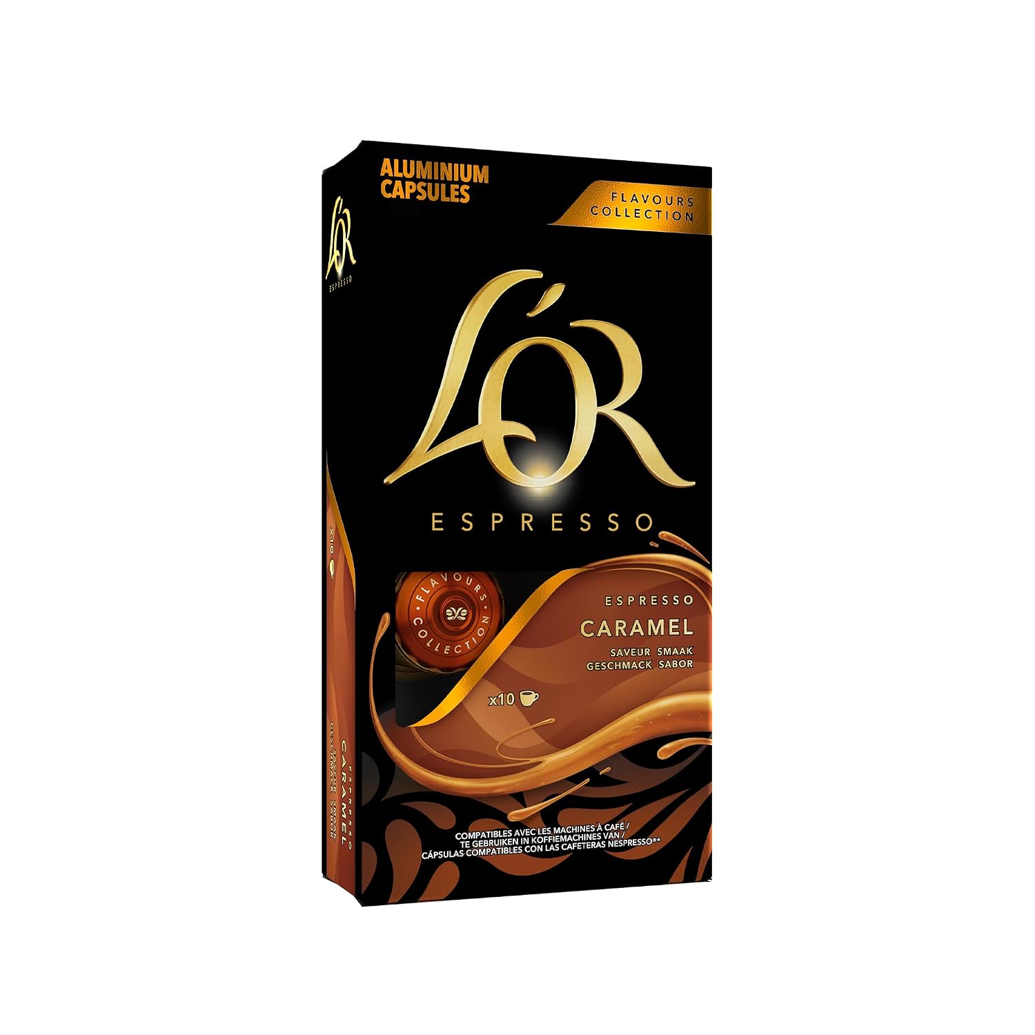 L'OR Espresso Capsules, Medium Roast, Chocolate, 10 Capsules