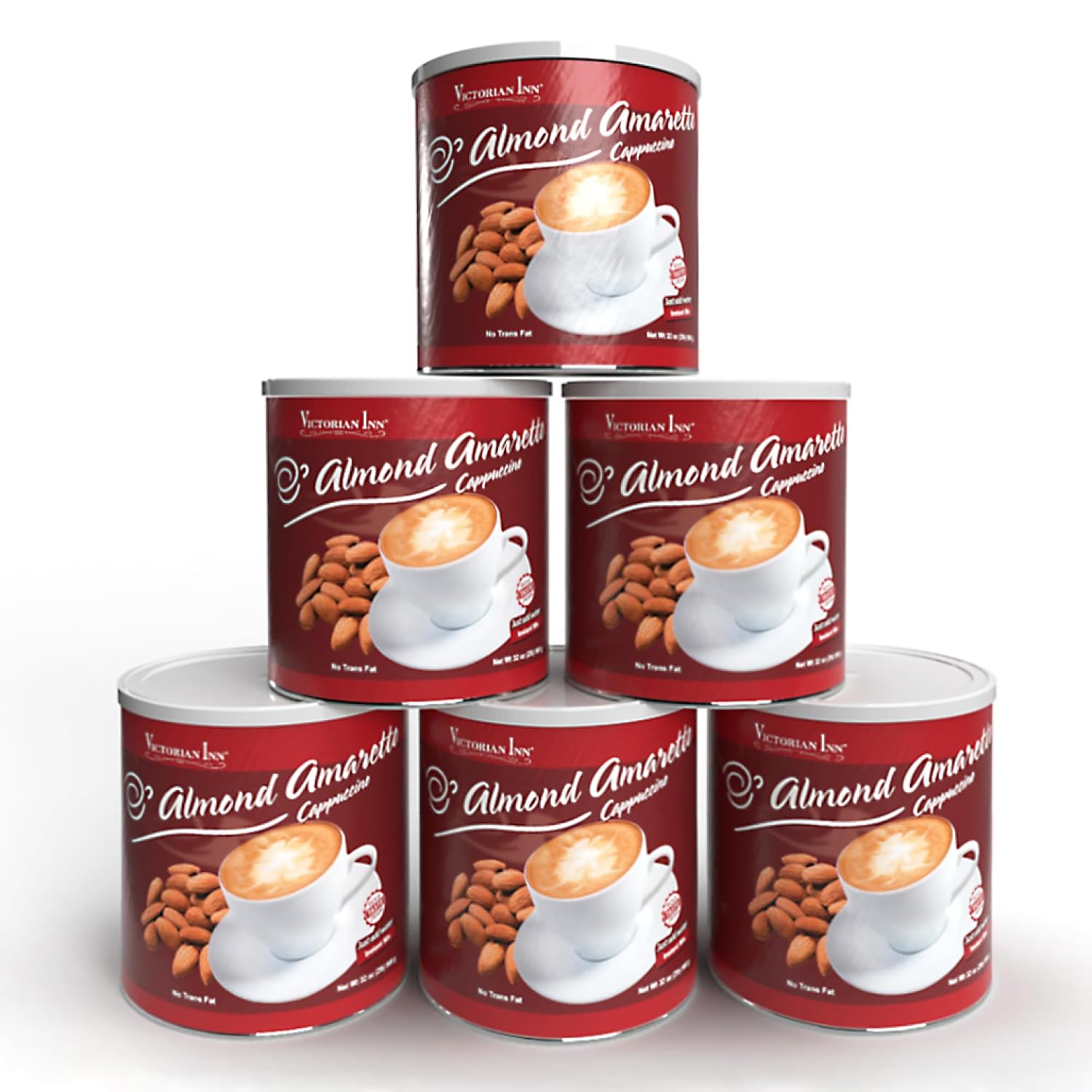 Victorian Inn Instant Cappuccino, Almond Amaretto, 2 Pound (Pack of 1)