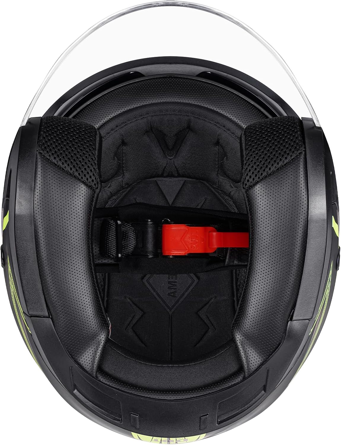 YEMA Open Face Motorcycle Helmets, DOT Approved 3/4 Moped Helmet Dual Visor Quick Release Buckle, Helmets for Adults Motorcycle Men Women Helmets for Moped Scooter Streey