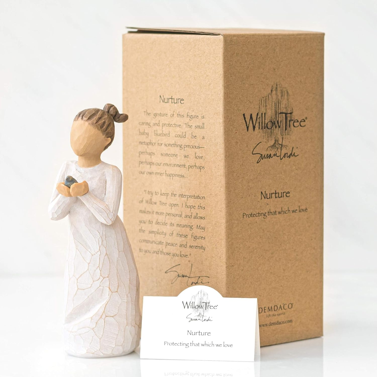 Willow Tree Nurture, Sculpted Hand-Painted Figure | Hand-Painted Resin Figurine, Sculpted by Artist Susan Lordi, Celebrates Loving Family Relationships, Family Grouping