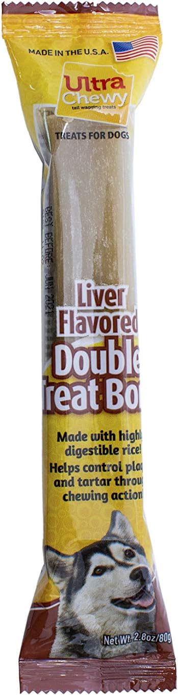 Ultra Chewy Chicken Double Treat Bones, 12 Count