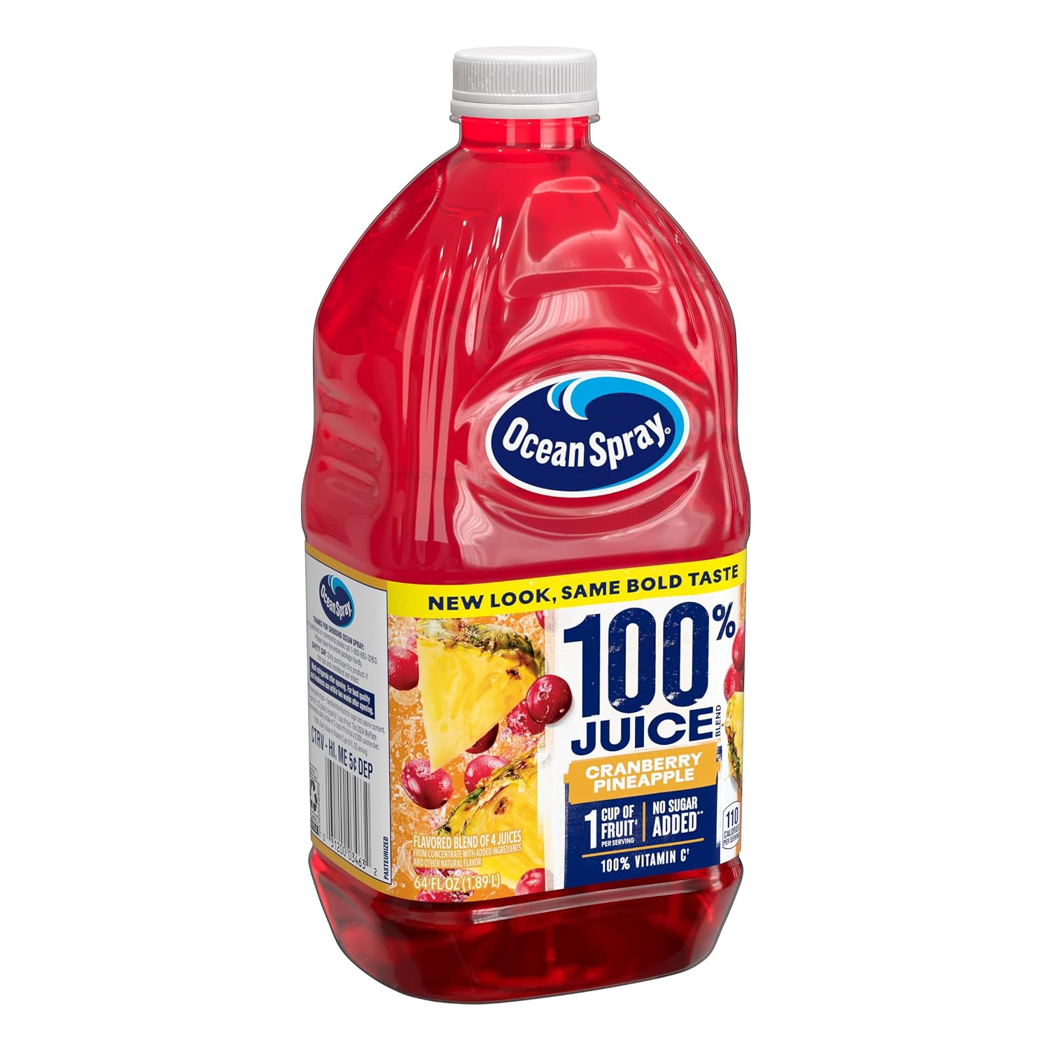Ocean Spray 100% Apple Juice, 60 Fl Oz (Pack of 8)