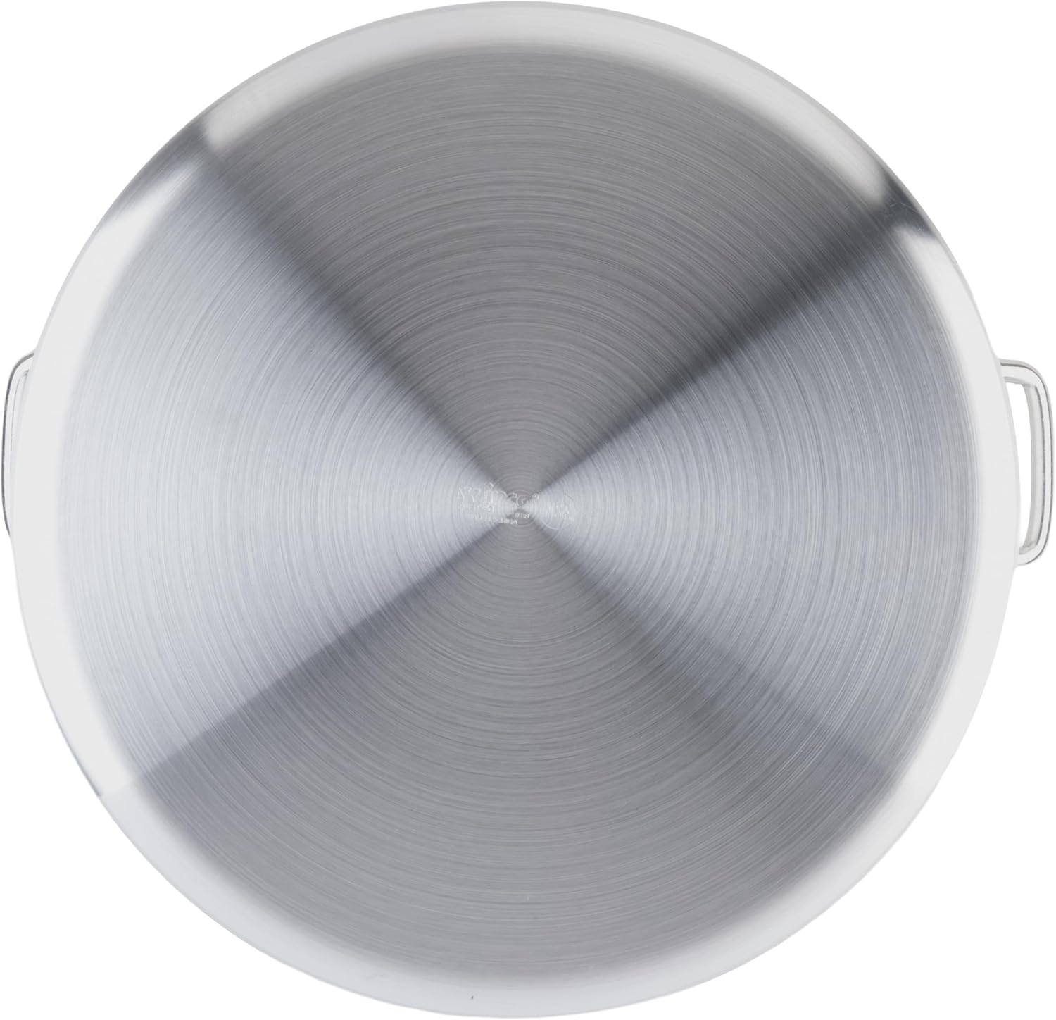 Winco 20 qt Aluminum Heavy-Duty Stock Pot | Thick walls, Riveted handles, Wide base, Great for Stocks, Soups, Pasta and Batch Cooking