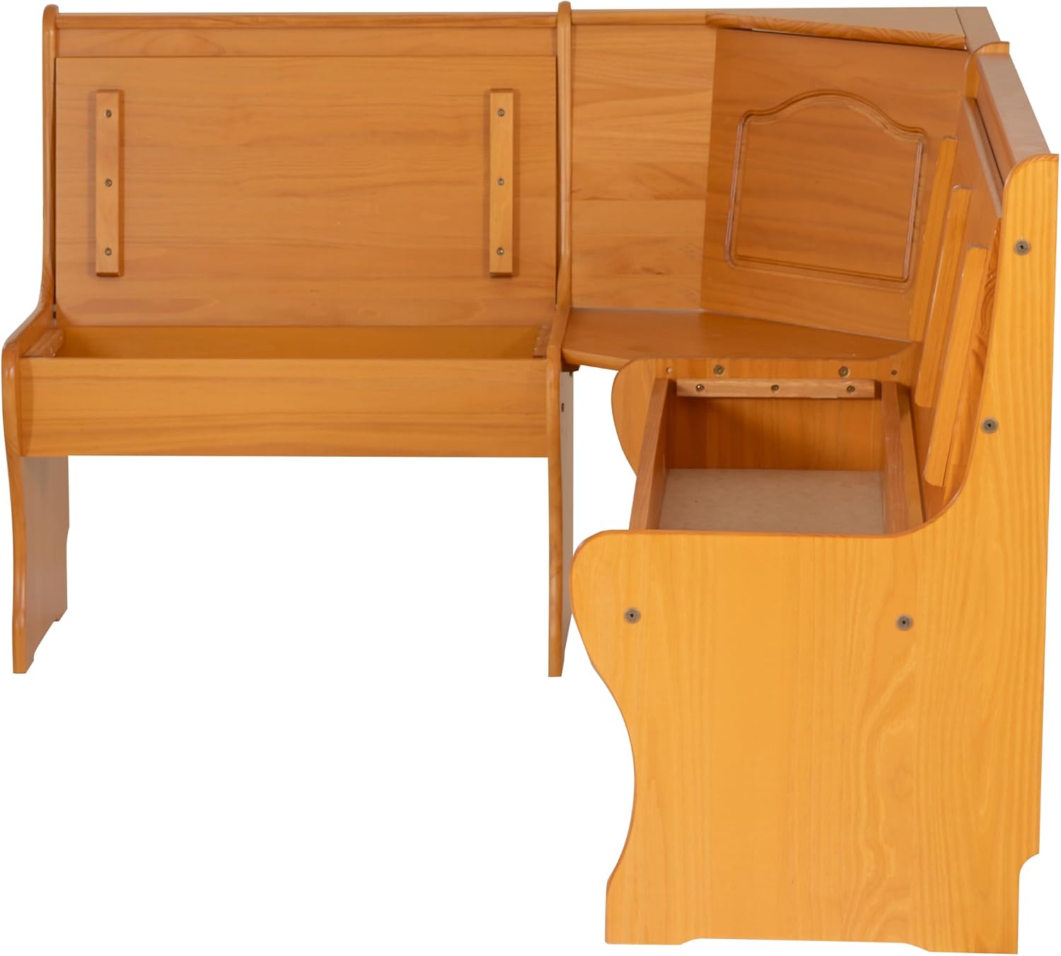 Linon Chelsea Kitchen Nook Table,Brown