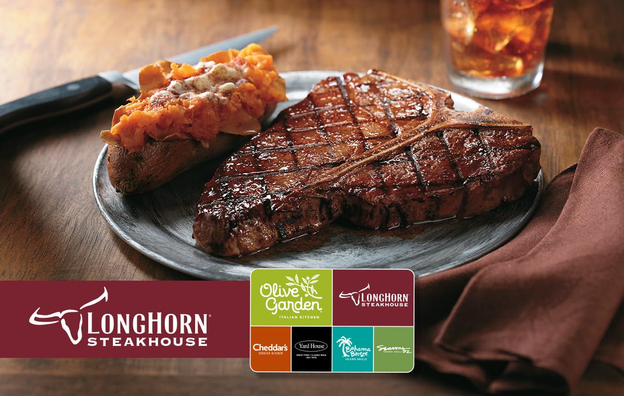 Darden Restaurants Multi-Pack Physical Gift Cards - $60