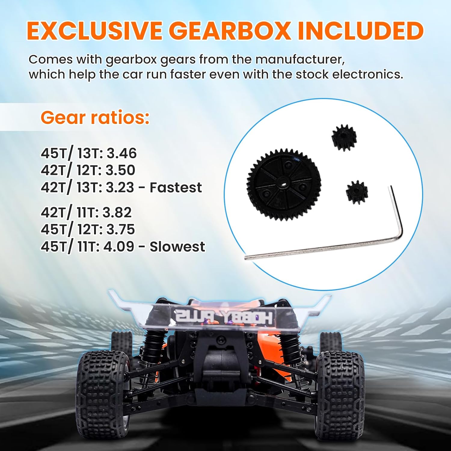 HOBBYPLUS Speck B Elite Brushless 1/24 2WD Mini RC Car - RTR RC Buggy, Fast Mini Racing Buggy – Remote Control Car Racing Vehicles (Razor Magenta)