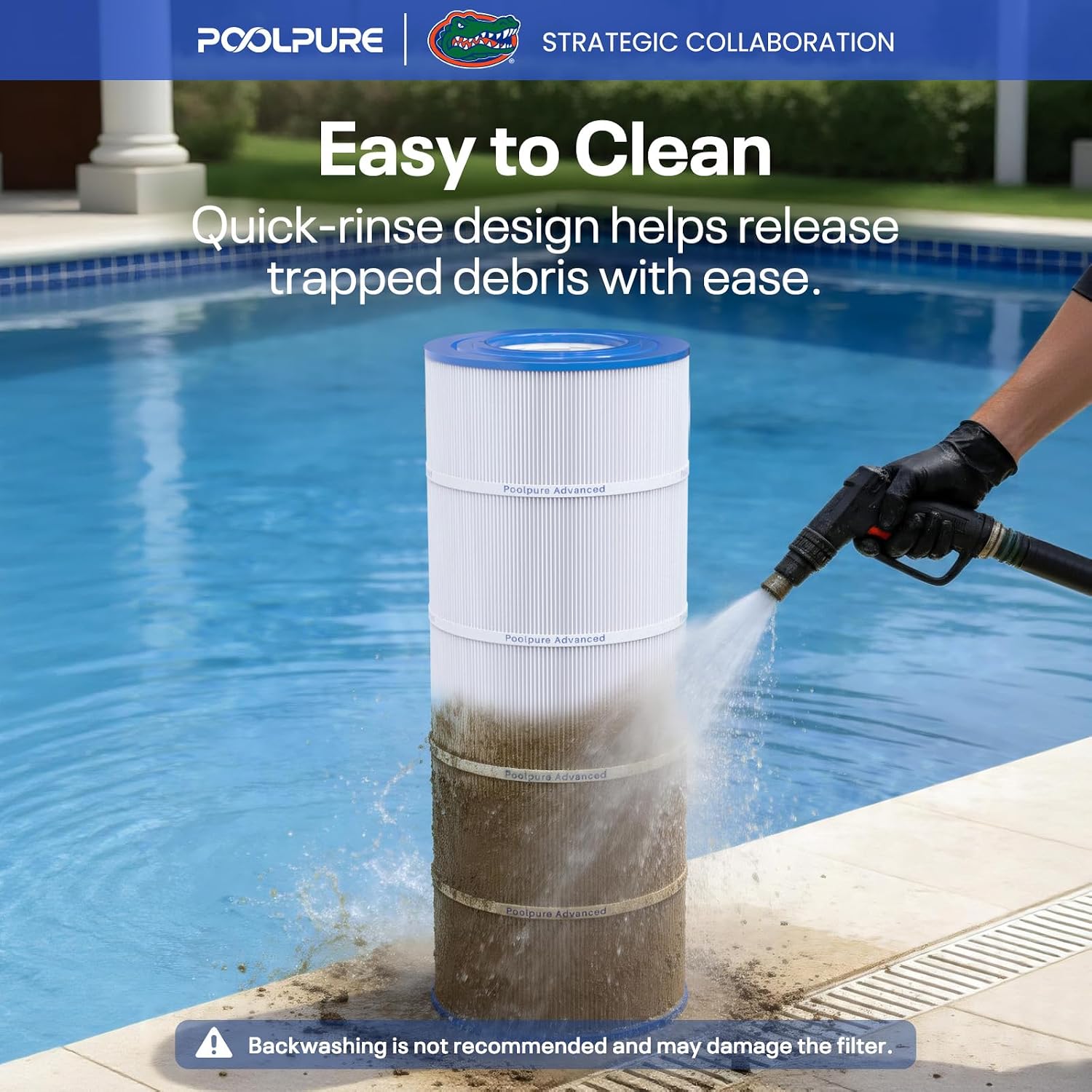 POOLPURE PXST100 Pool Filter Replaces Hayward X-Stream CC1000 1PACK