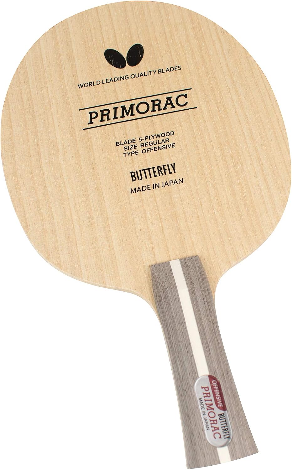 Butterfly Primorac Shakehand Table Tennis Blade