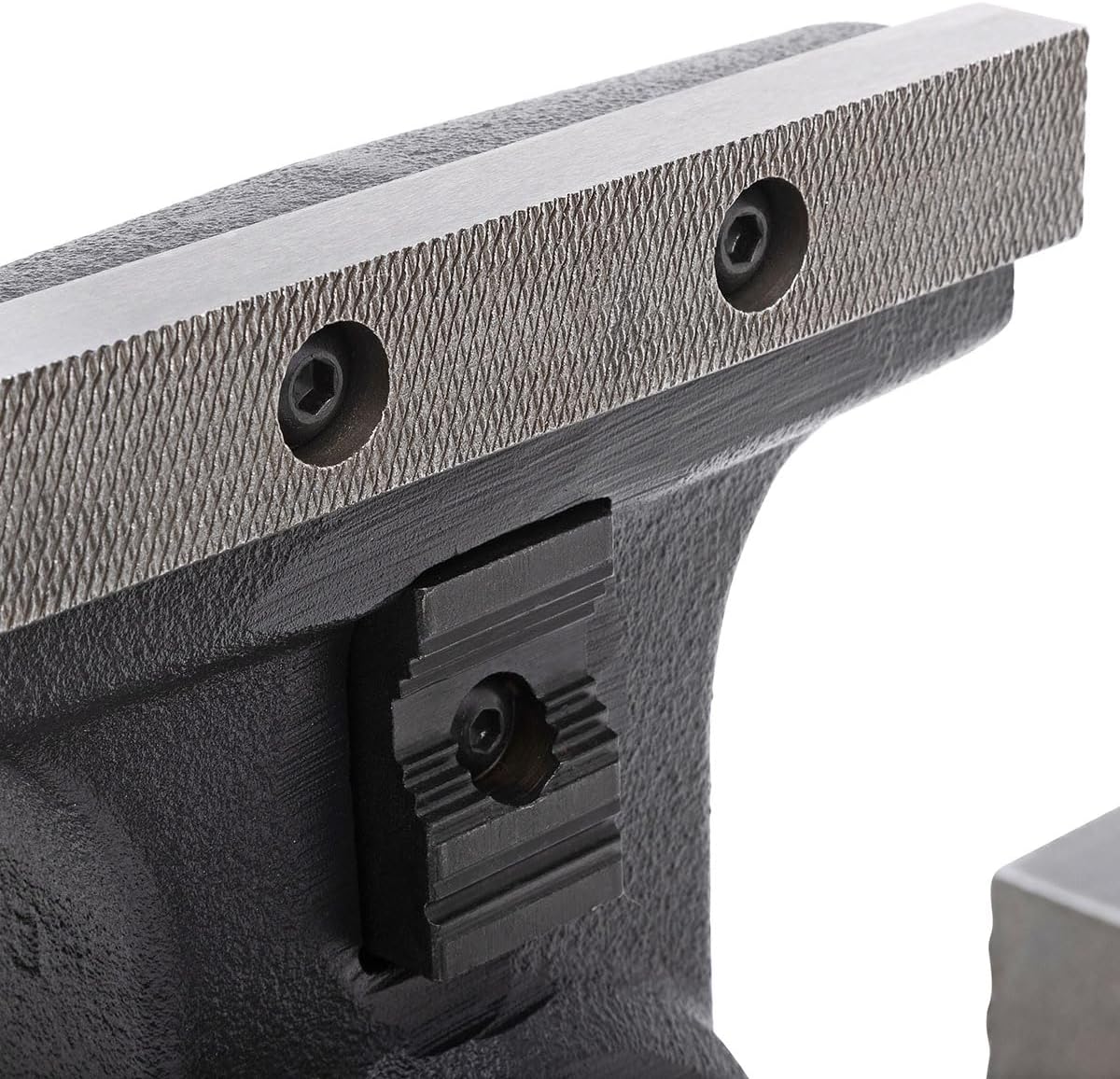 Yost Vises LV-4 Homeowner's Vise | 4.5 Inch Jaw Width with a 3 Inch Jaw Opening Home Vise | Secure Grip with Swivel Base | Blue