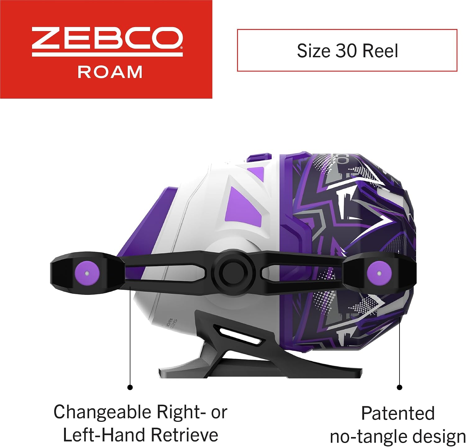 Zebco Roam Spincast Reel and Fishing Rod Combo