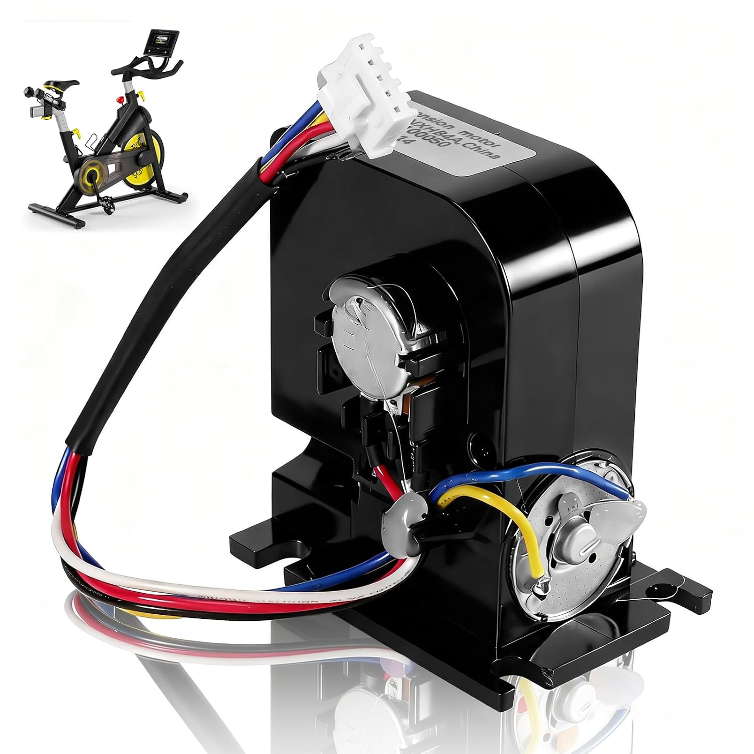 Resistance Motor 6V 411458 Brake Tension Motor Compatible with Nordic Track ProForm Tour DE France Smart Power 10.0 Stationary Bike Elliptical