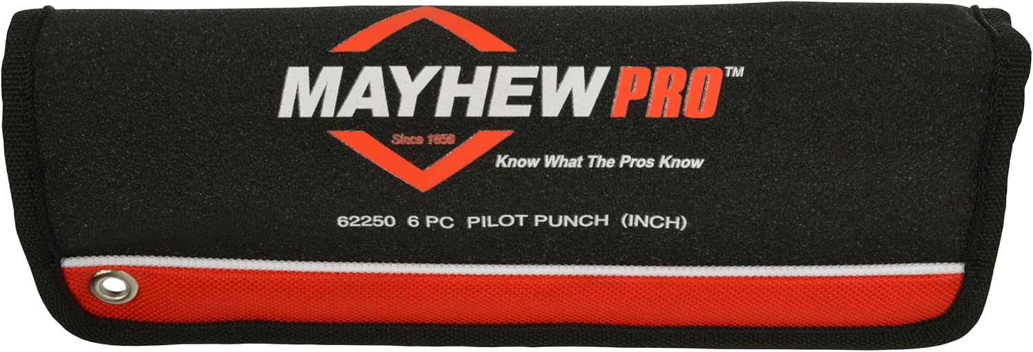 Mayhew Pro 62250 Pilot Punch Kit, 6-Piece