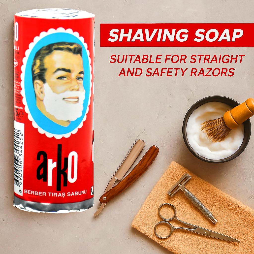 Arko Shaving Cream Soap Stick (2 pieces) by EVYAP