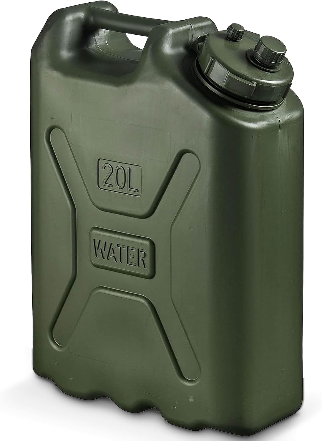 Scepter Portable Military Style Water Container for Camping & Outdoors, 5 Gallon