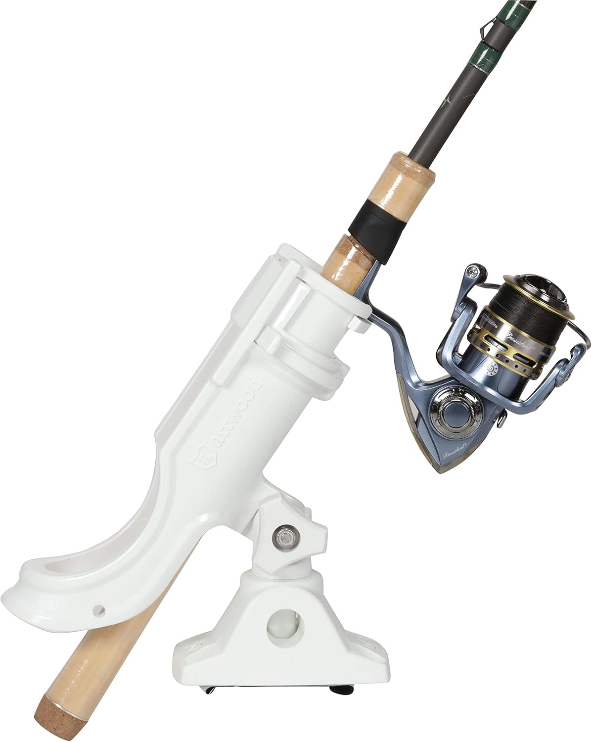 Attwood 5009W4 Rod Holder, White,