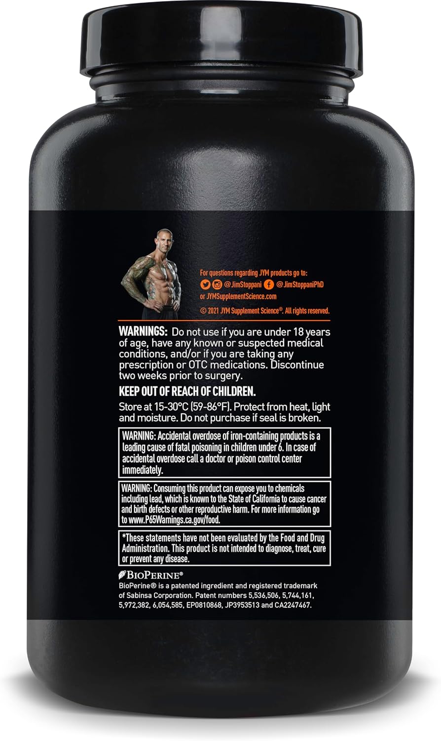 Vita JYM Daily Multivitamin & Mineral Support for Men & Women - 60 Tablets | Iron, Vitamins A, C, B6, B12, E, K2, Boron, Biotin, Potassium, Complete Adult Daily Nutrition Support