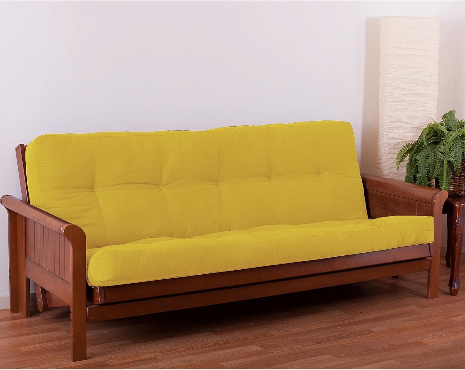 Blazing Needles Renewal 6" Twill Futon Mattress, Queen, Sage