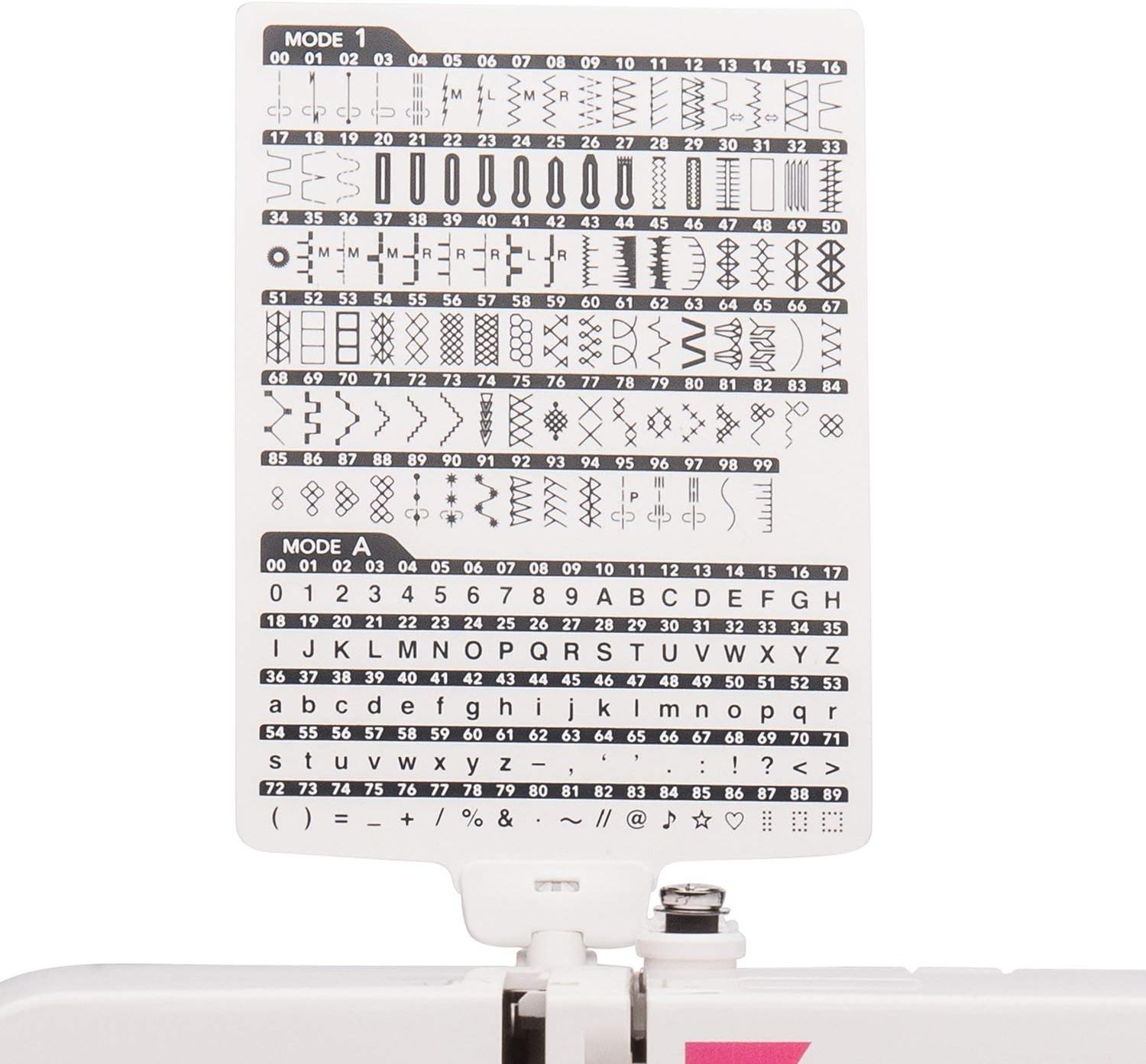 Janome MOD-30 Computerized Sewing Machine with 30 Built-In Stitches, 3 One-Step Buttonholes, Drop Feed and Accessories
