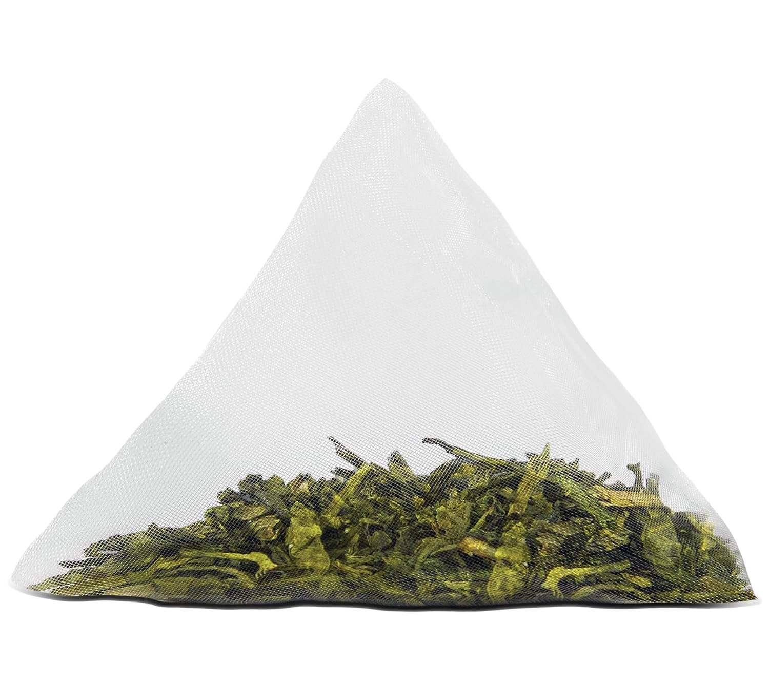 Two Leaves and a Bud Organic Tropical Green Tea, 15 Count (Pack of 1) | Whole Leaf Green Tea in Pyramid Sachets, Sencha Green Tea
