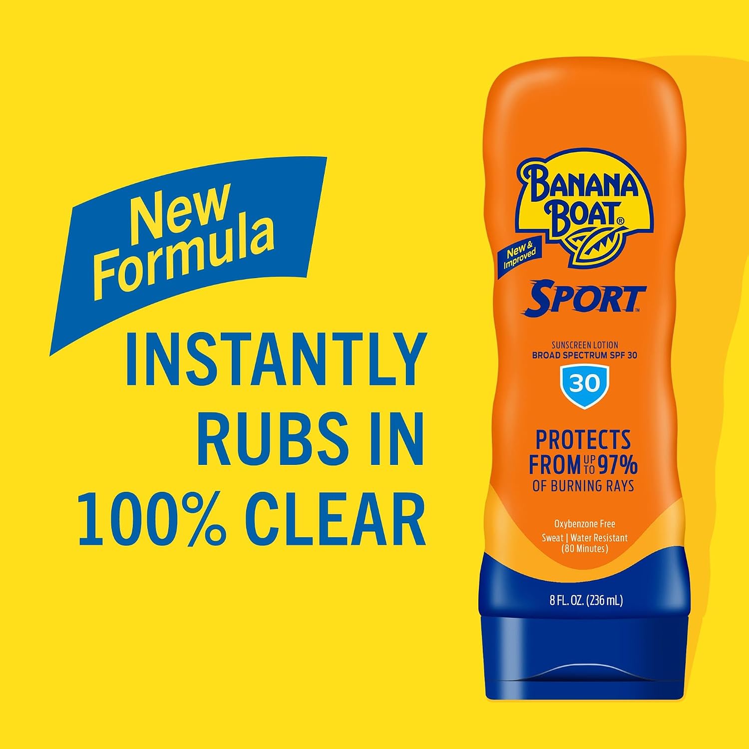 Banana Boat Sport SPF 50 Sunscreen Lotion, 8 Fl Oz