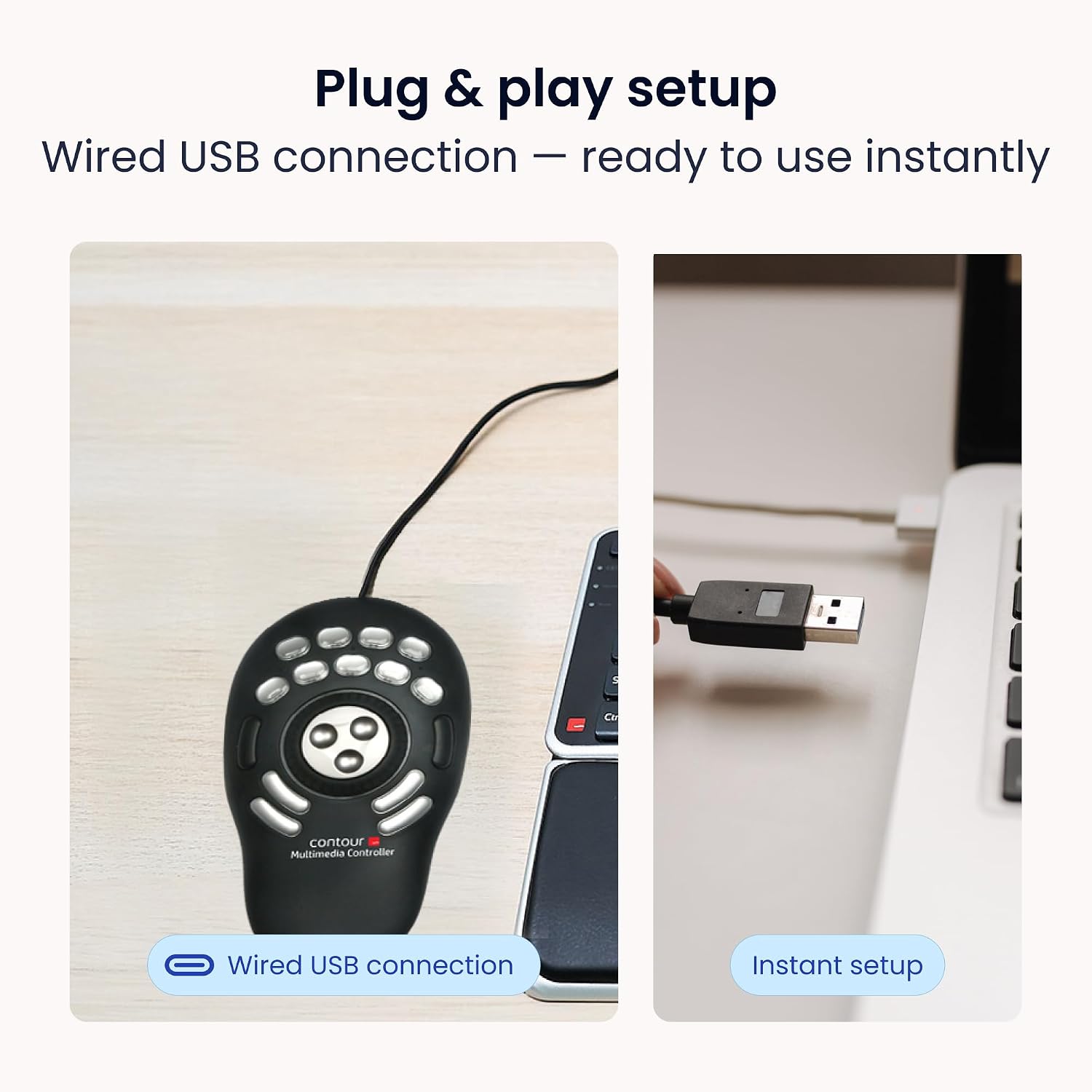 Contour ShuttlePRO v2 - Multimedia Controller with Jog Wheel & 15 Custom Programmable Buttons | Ideal for Video