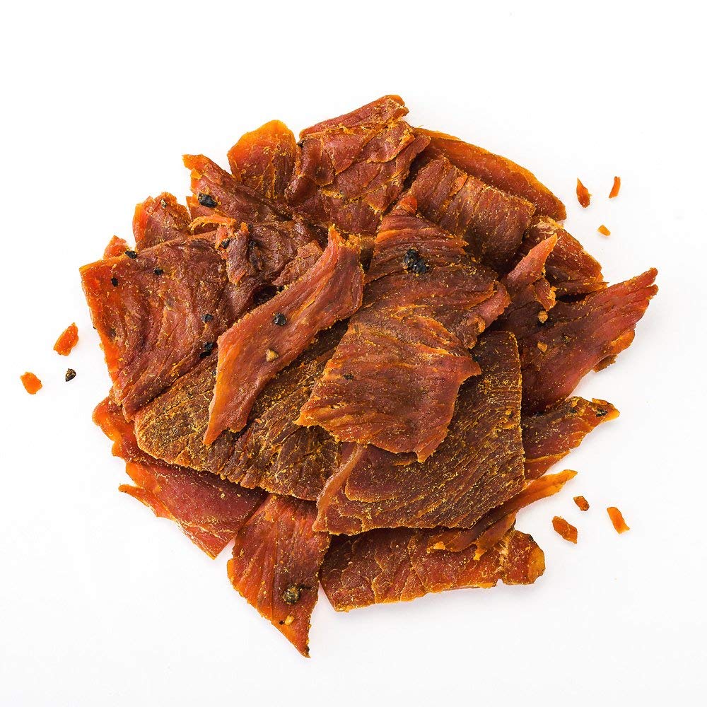 Perky Jerky Original Turkey Jerky, 14oz - Low Sodium - 10g Protein per Serving - Low Fat - 100% U.S. Sourced - Handcrafted, Tender Texture and Bold Flavor