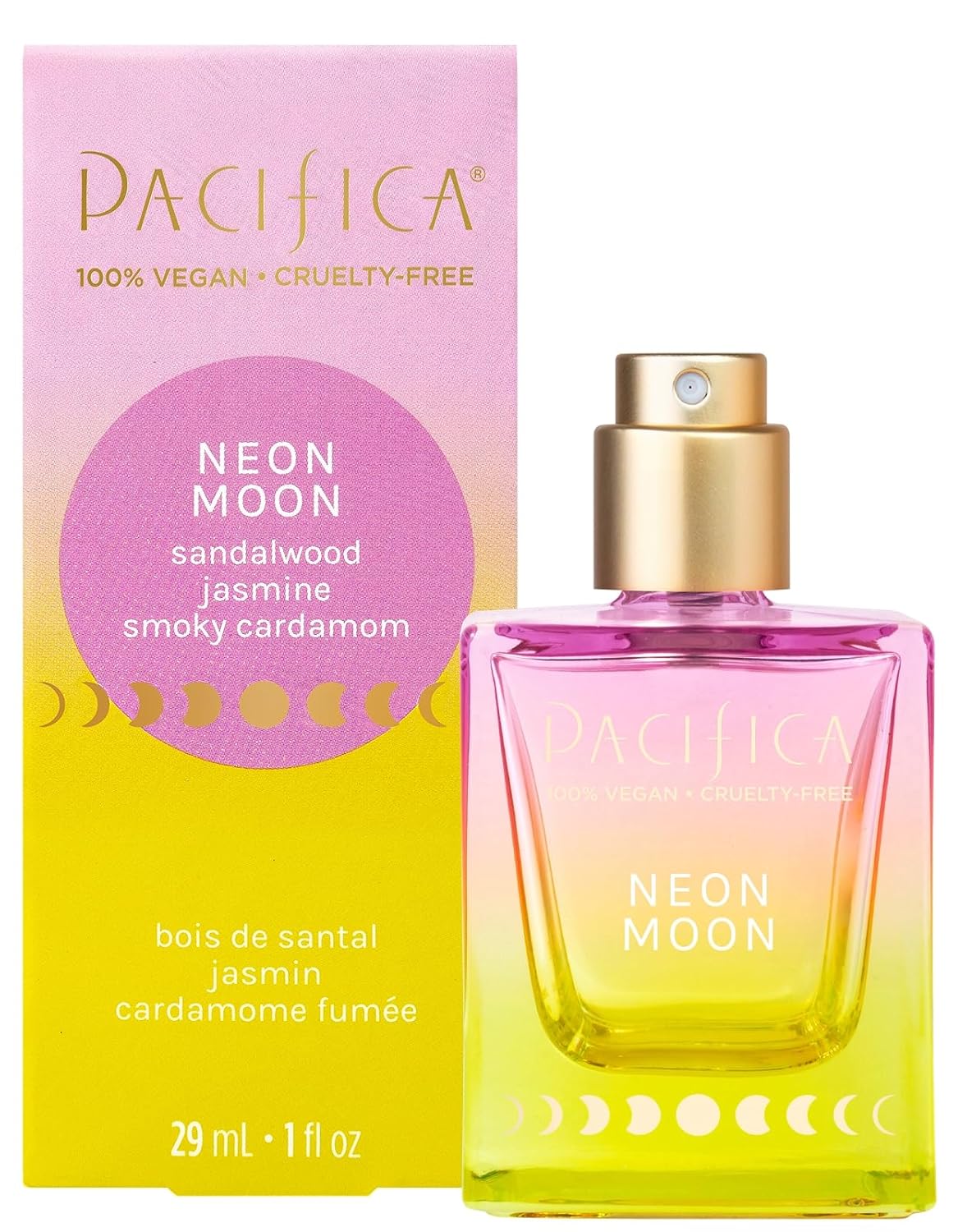 Pacifica Tuscan Blood Orange Perfume Spray for Women - Vegan, Cruelty-Free, Made in USA