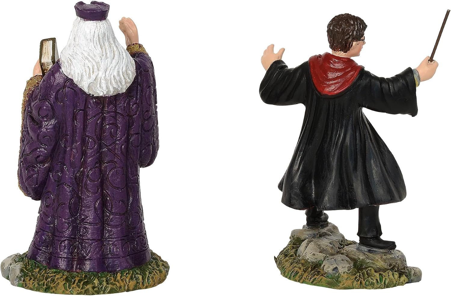 Department 56 Harry Potter Village Accessories Harry and Headmaster Figurine, Set of 2, 3.15" (6002314)